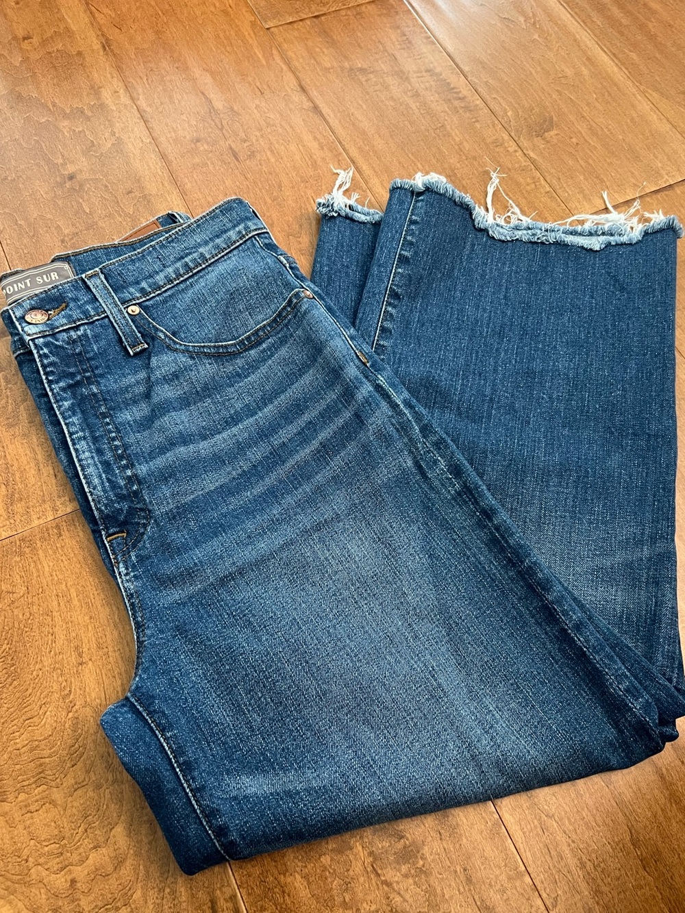 Point Sur Wide Leg Crop Jeans - Size 29 (EUC)